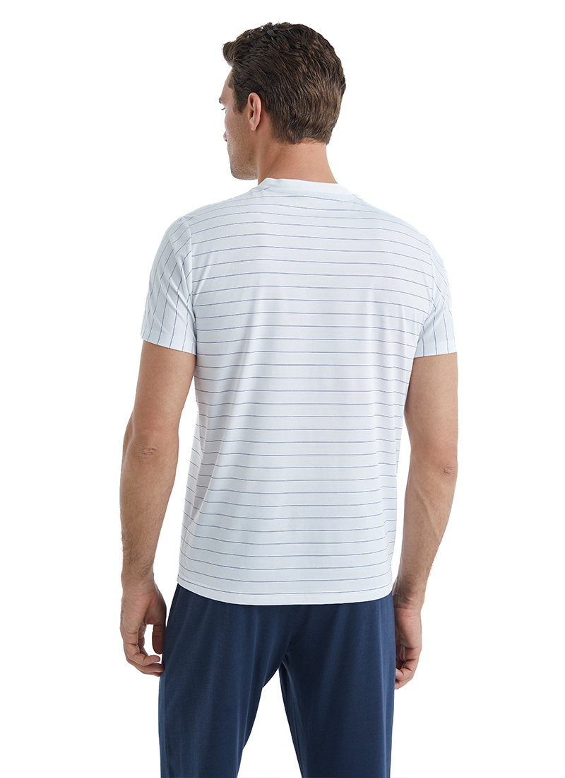 Erkek Pijama Takımı 40507 - Lacivert - 6