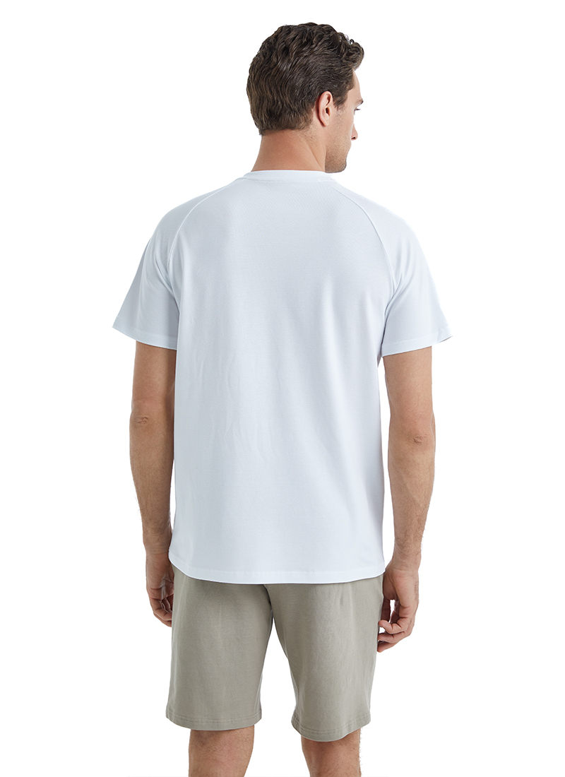 Erkek Pijama Takımı 40550 - Krem - 6