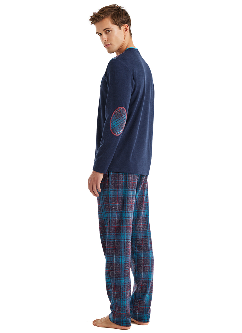 Termal Erkek Pijama Takımı 40606 - Lacivert - 2