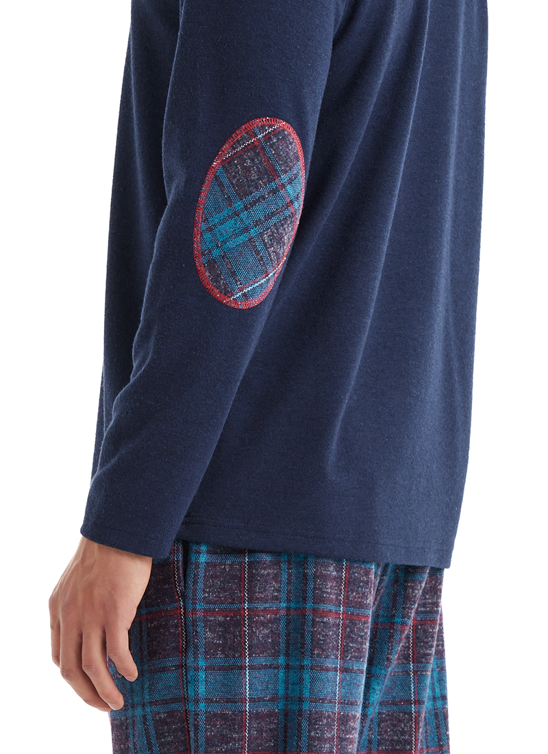 Termal Erkek Pijama Takımı 40606 - Lacivert - 4