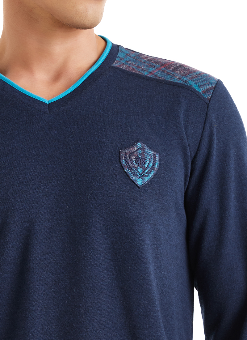 Termal Erkek Pijama Takımı 40606 - Lacivert - 5