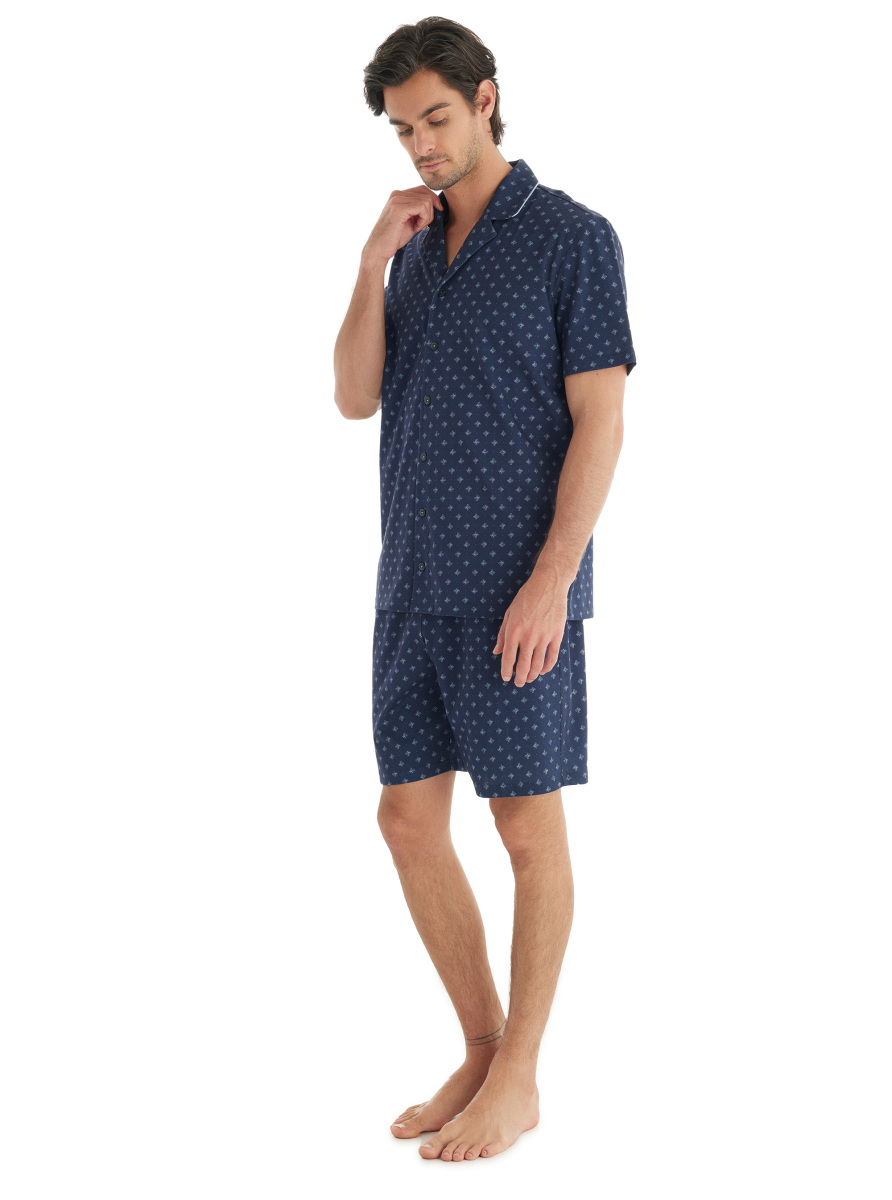 Erkek Pijama Takımı 40711 - Desenli - 4