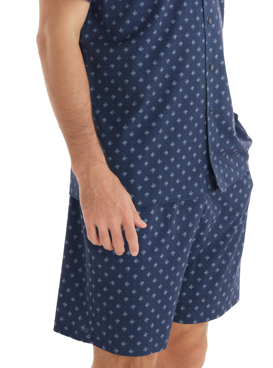 Erkek Pijama Takımı 40711 - Desenli - 3