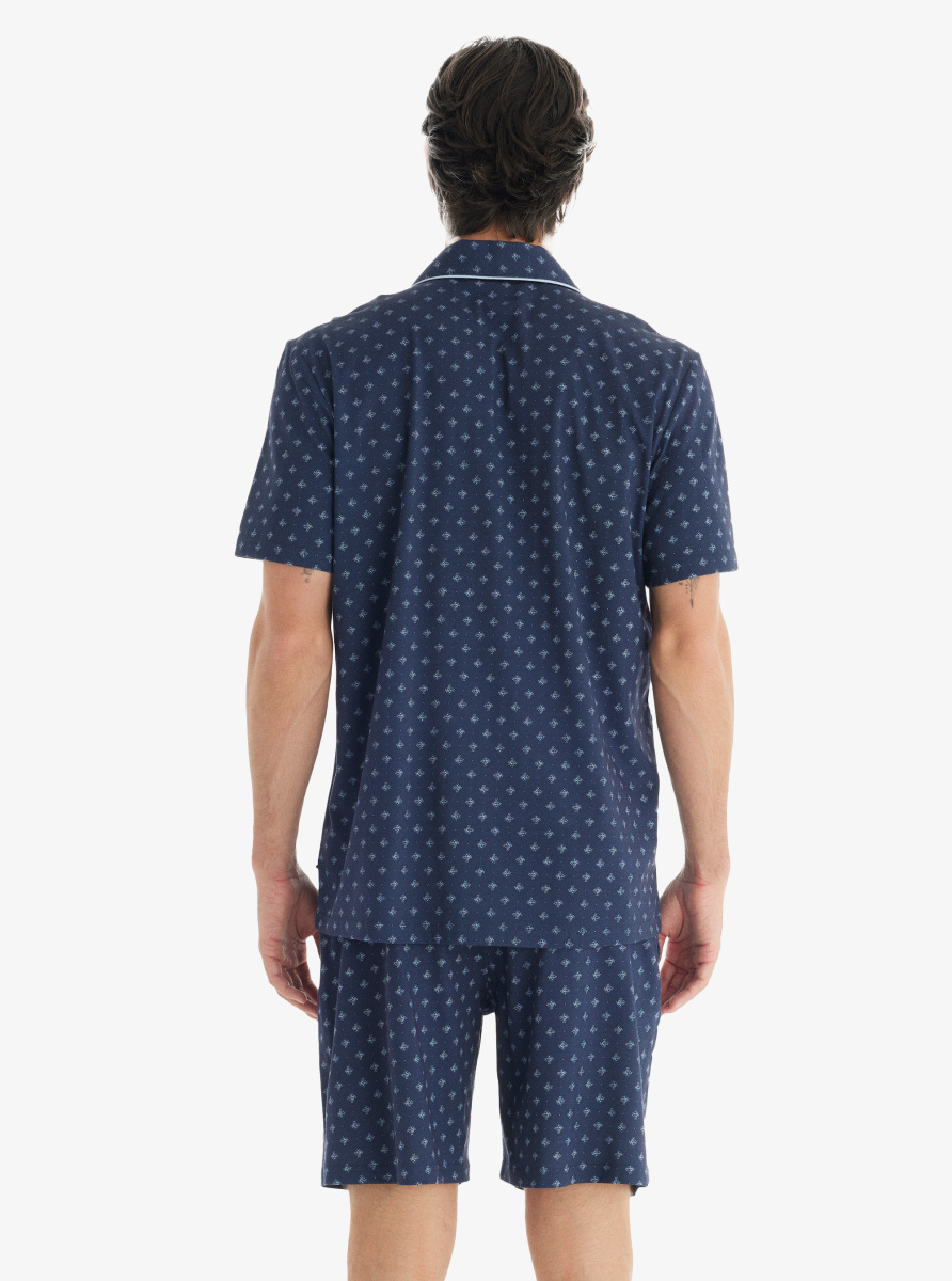 Erkek Pijama Takımı 40711 - Desenli - Blackspade (1)