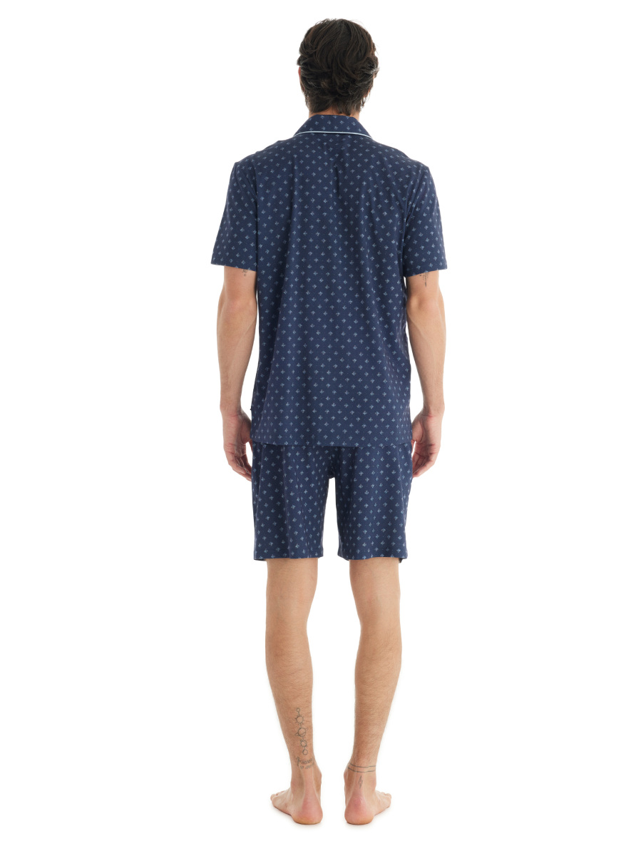 Erkek Pijama Takımı 40711 - Desenli - 5