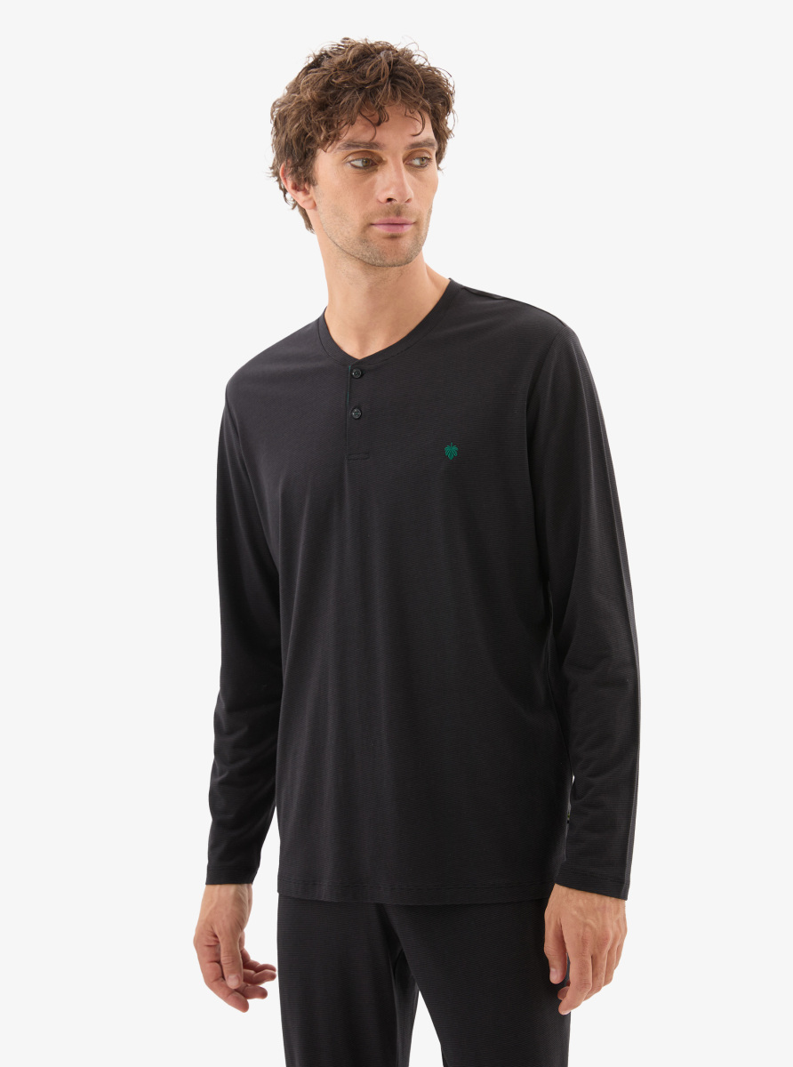 Erkek Pijama Takımı 40780 - Siyah - 1