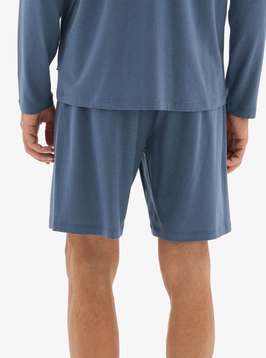 Erkek Pijama Takımı 40782 - Mavi - 8