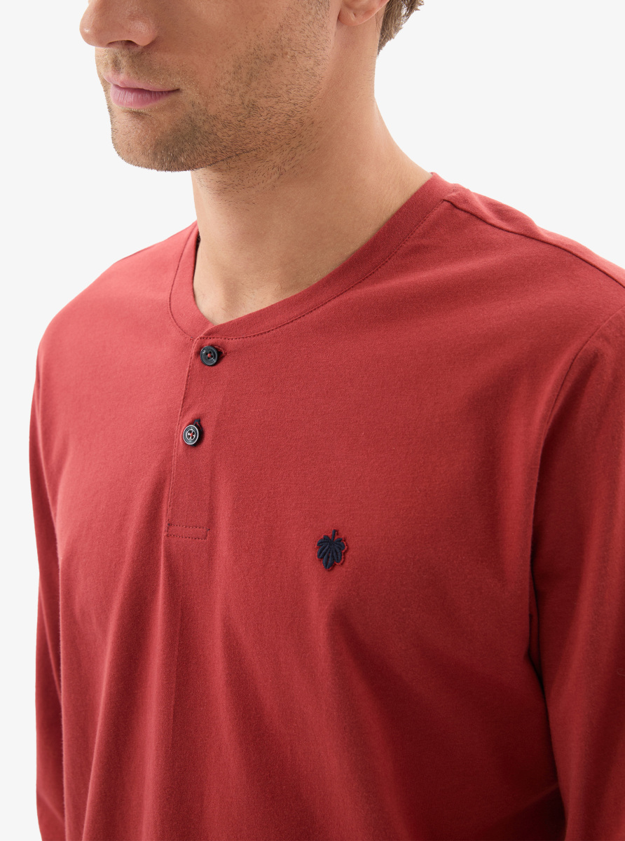 Erkek Pijama Takımı 40787 - Mürdüm - 3