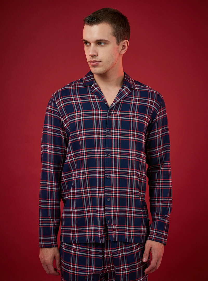 Erkek Pijama Takımı 40791 - Desenli - Blackspade