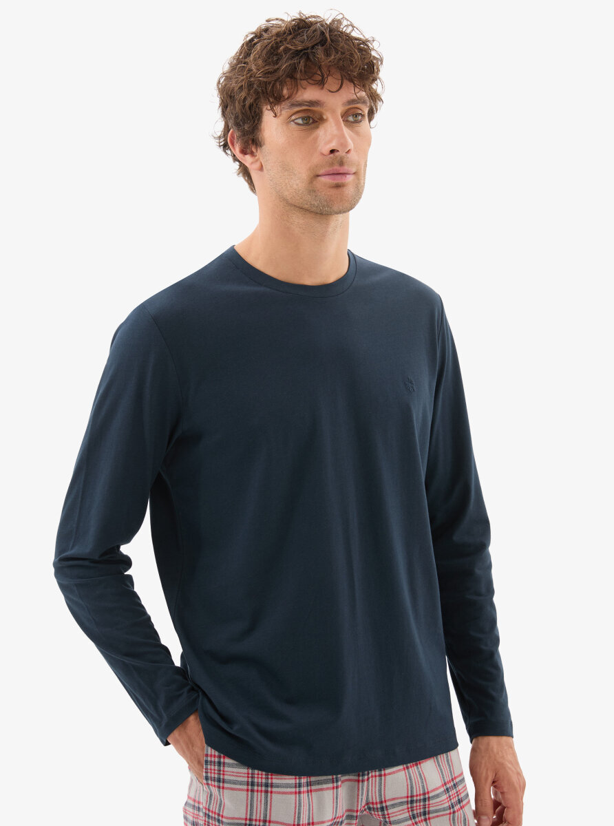 Erkek Pijama Üstü 40789 - Lacivert - Blackspade