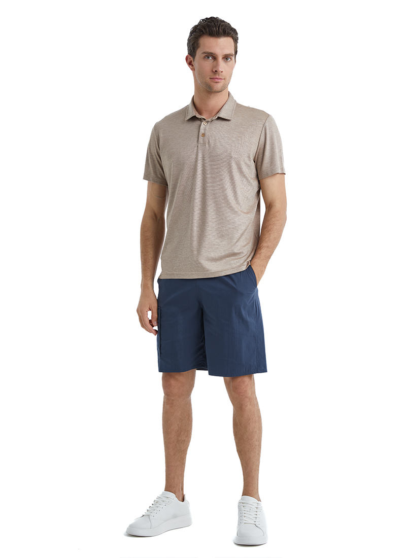 Erkek Polo Yaka T-Shirt 40509 - Kahverengi - 6