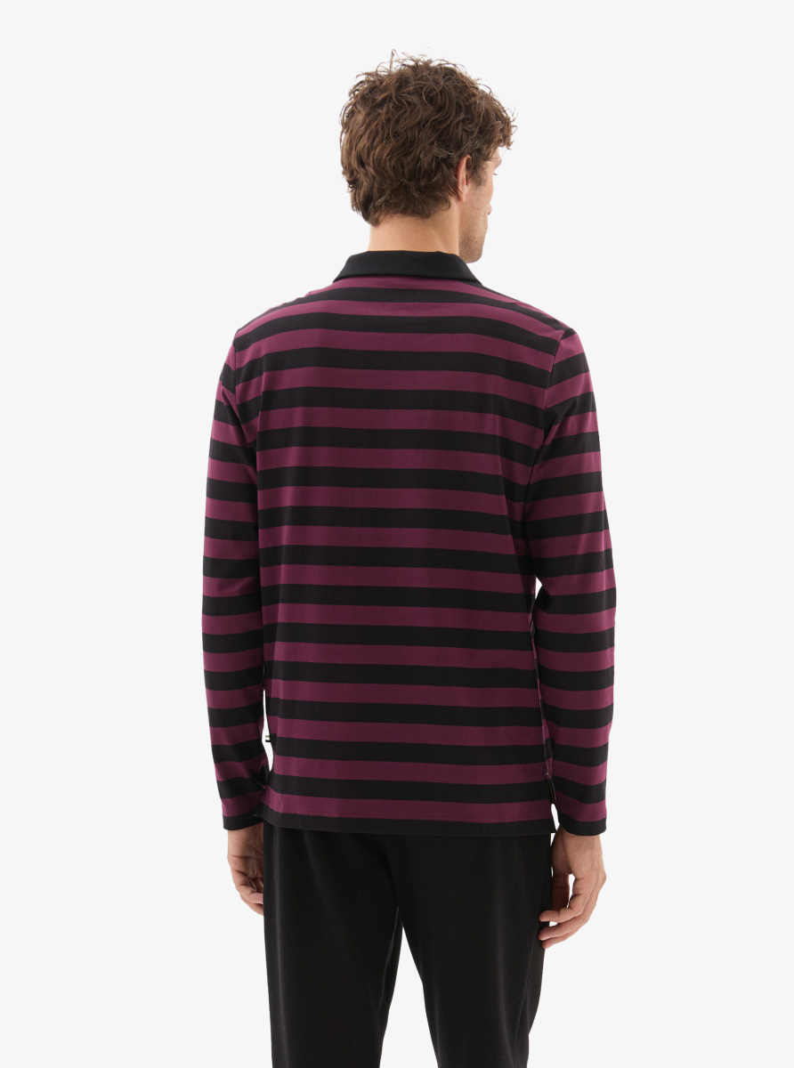 Erkek Polo Yaka T-Shirt 40810 - Siyah - Blackspade (1)