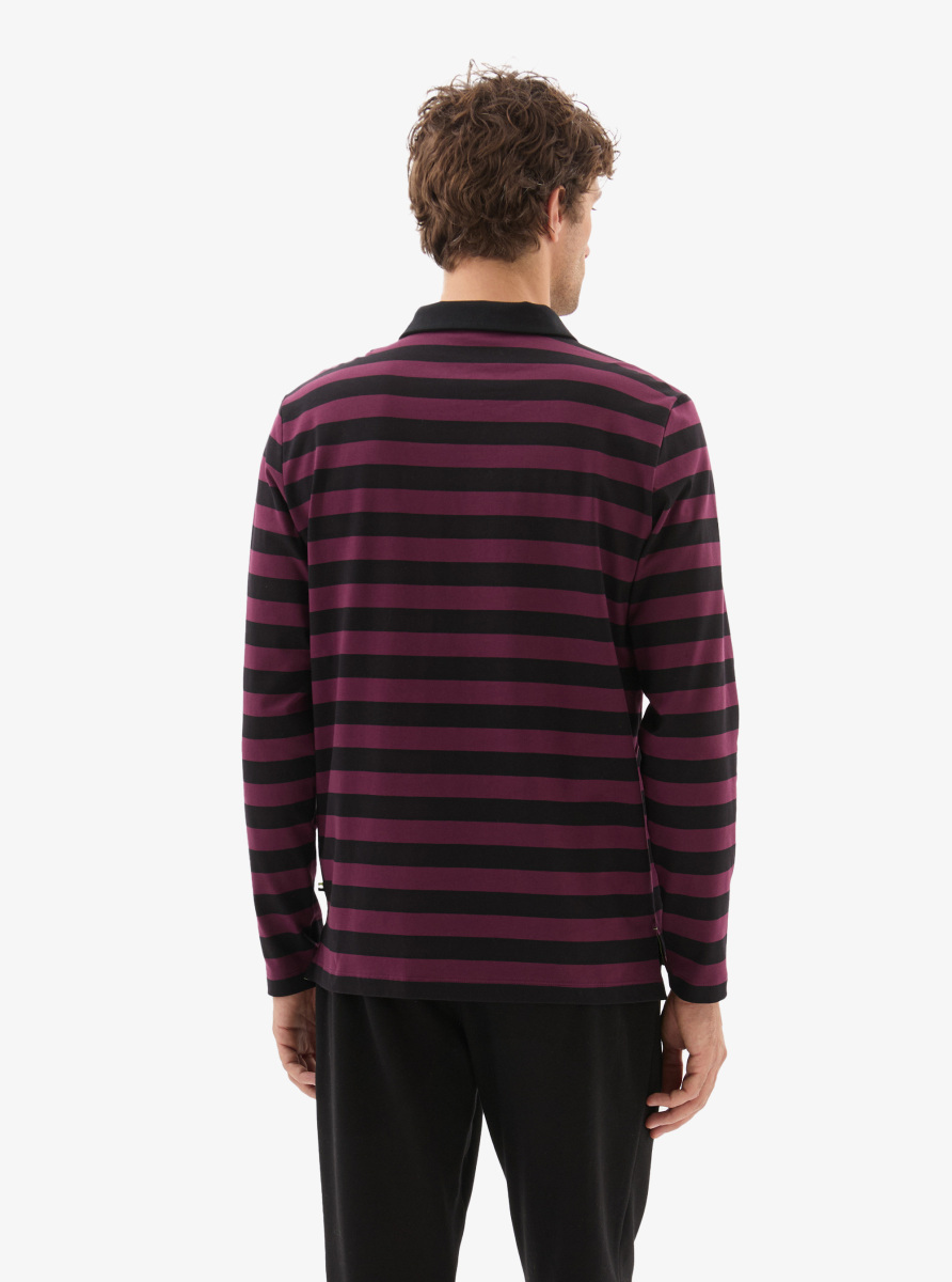 Erkek Polo Yaka T-Shirt 40810 - Siyah - 2