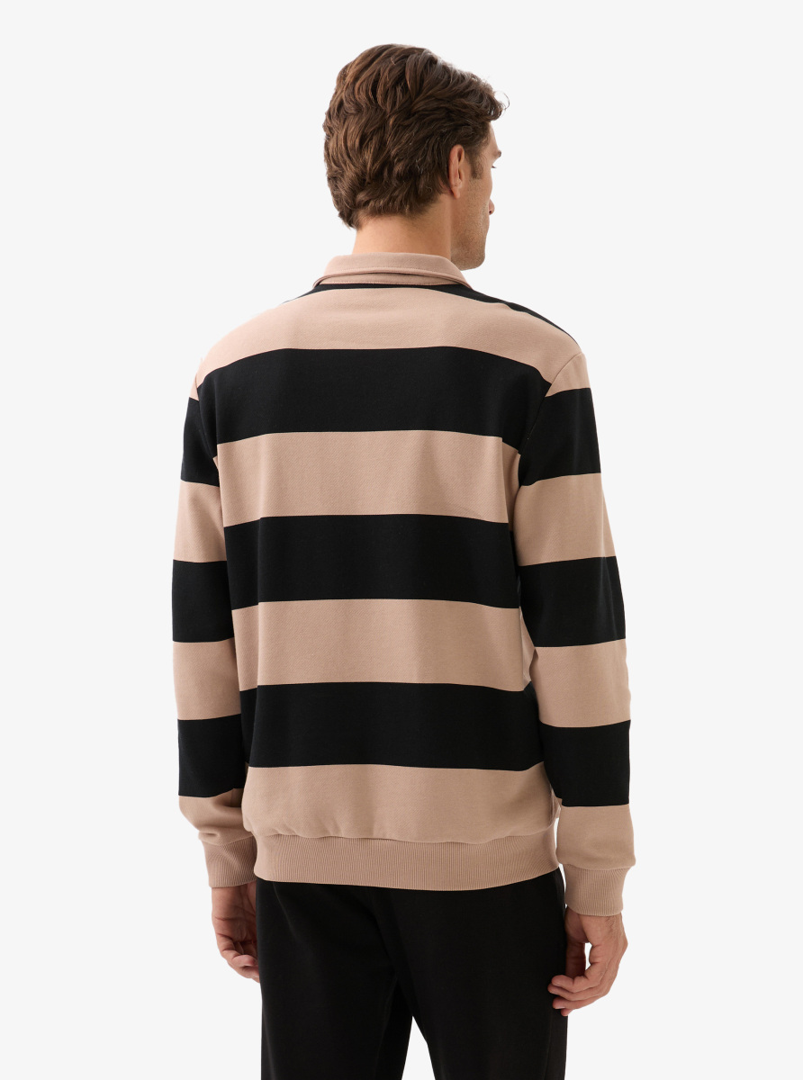 Erkek Polo Yaka T-Shirt 40830 - Siyah - 2