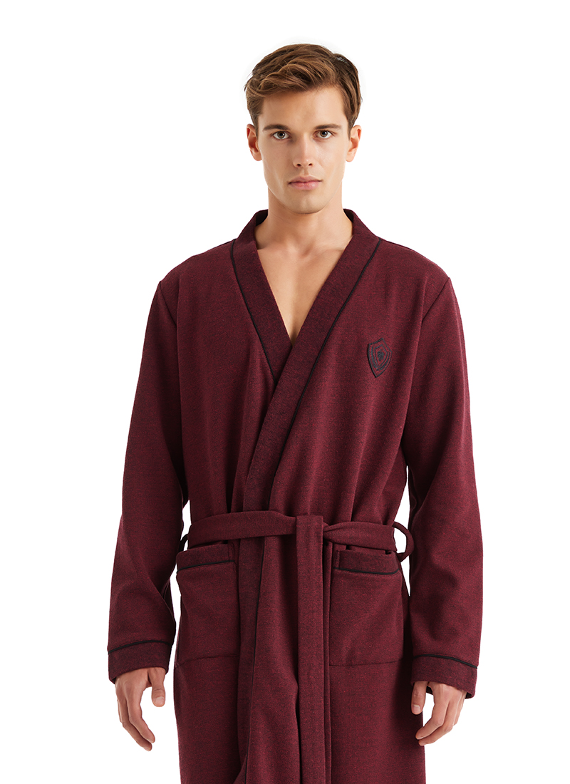 Erkek Sabahlık 40630 - Bordo - 3