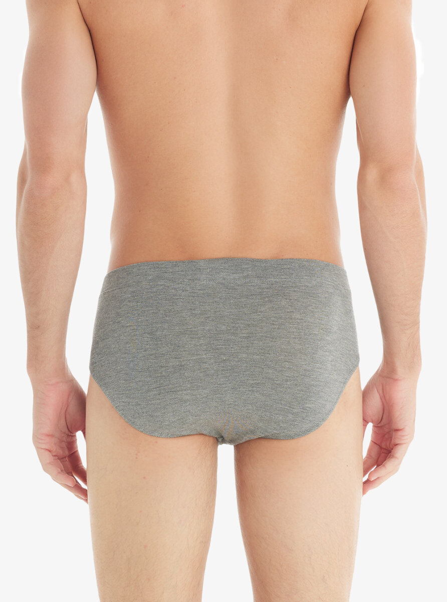 Erkek Slip Külot Silver 9311 - Gri Melanj - Blackspade (1)