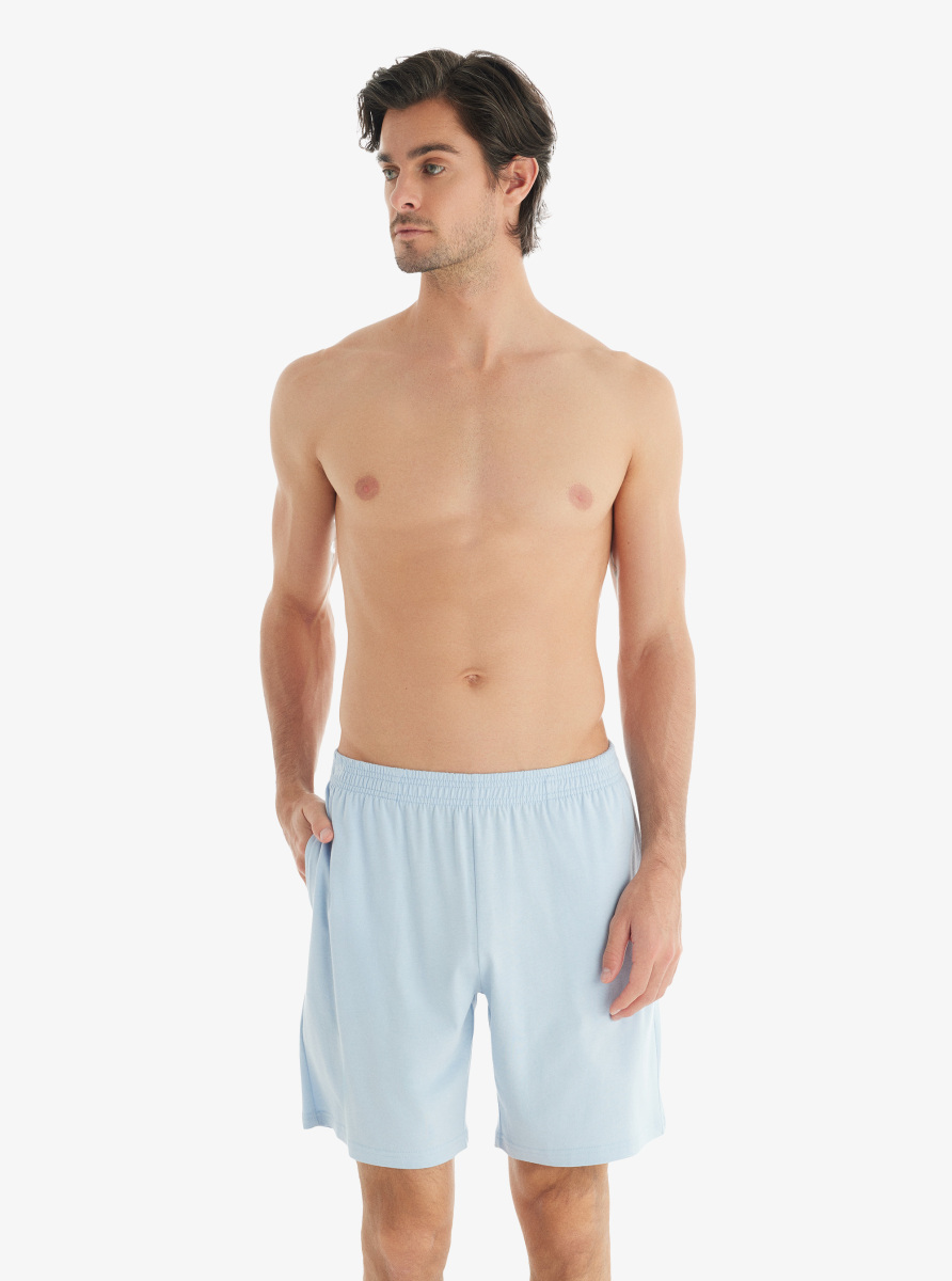 Erkek Şort 40716 - Mavi - Blackspade