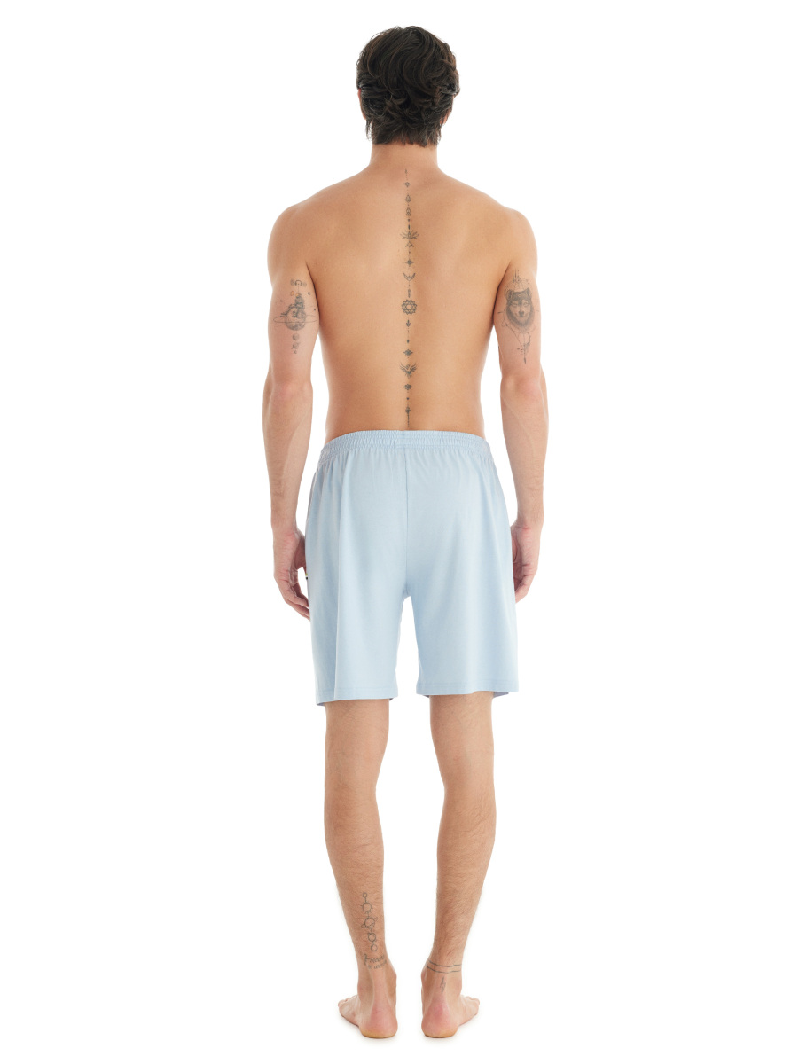 Erkek Şort 40716 - Mavi - 4