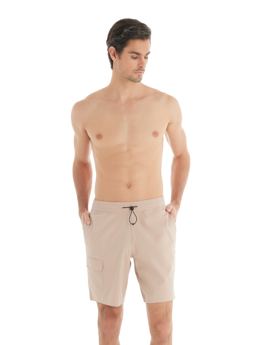 Erkek Şort 40729 - Kahverengi - 3
