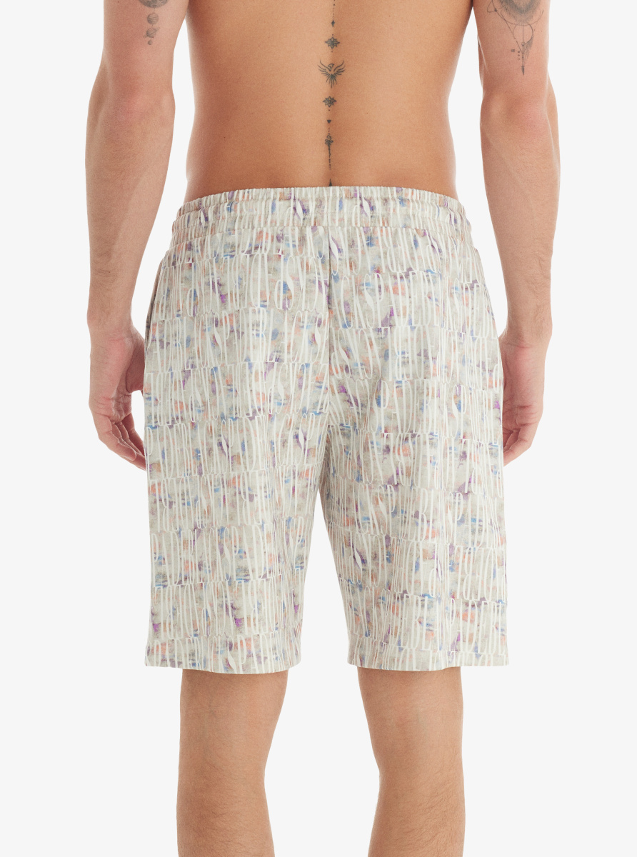 Erkek Şort 40745 - Desenli - 2