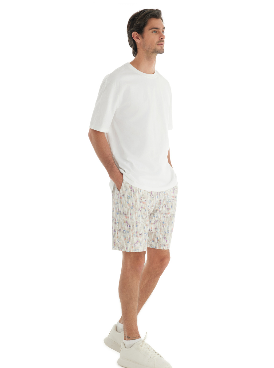 Erkek Şort 40745 - Desenli - 5
