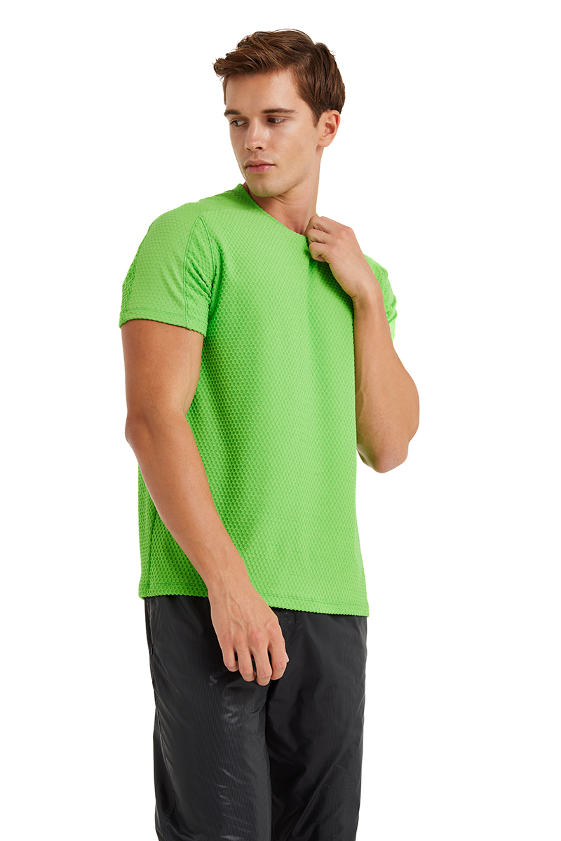 Erkek Spor Tişört 70564 - Yeşil - Blackspade