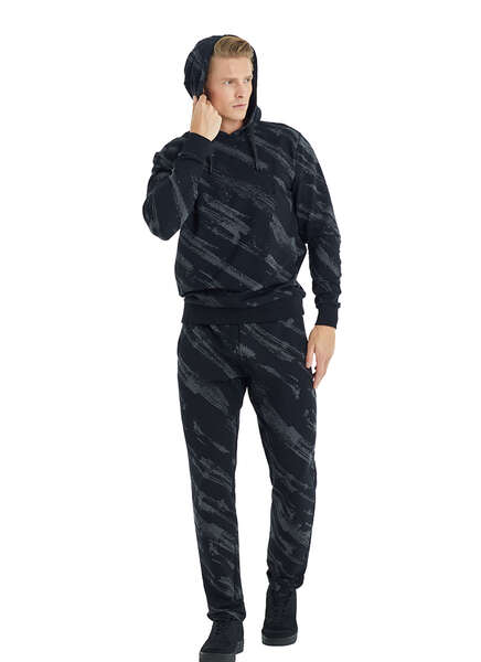 Erkek Sweatshirt 30934 - Baskılı - 2