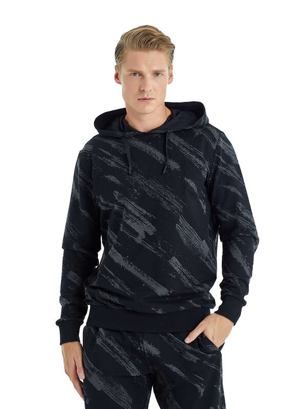 Erkek Sweatshirt 30934 - Baskılı - 4
