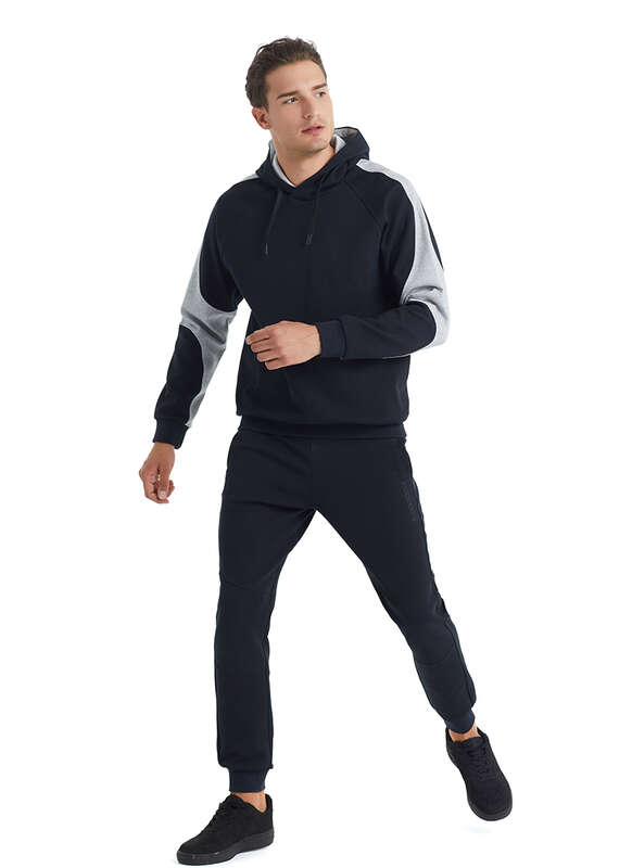 Erkek Sweatshirt 30940 - Siyah - 4