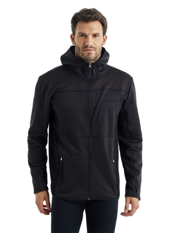 Erkek Sweatshirt 30972 - Siyah - 5