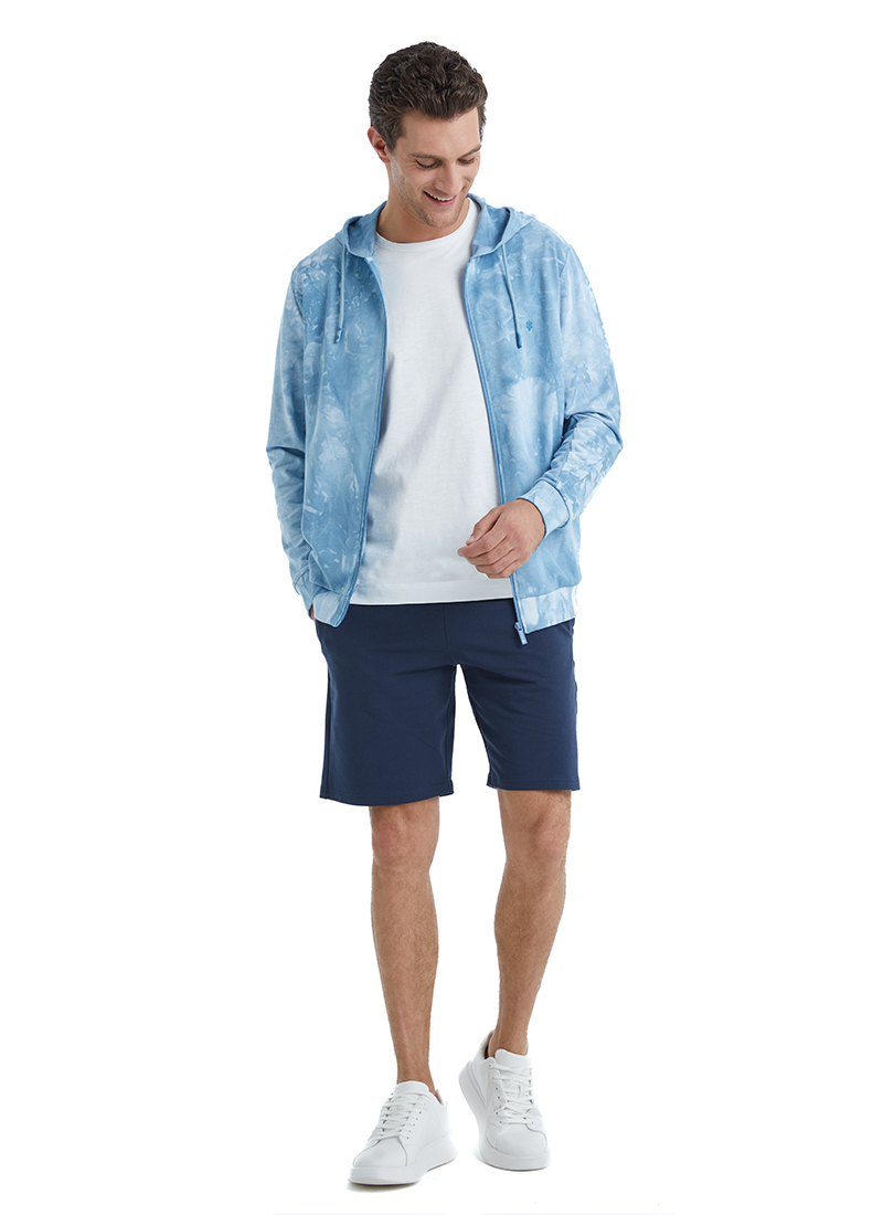 Erkek Sweatshirt 40504 - Mavi - 6