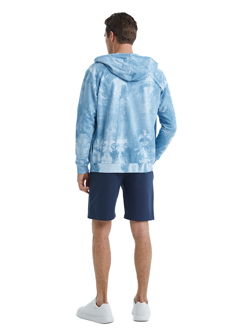 Erkek Sweatshirt 40504 - Mavi - 5