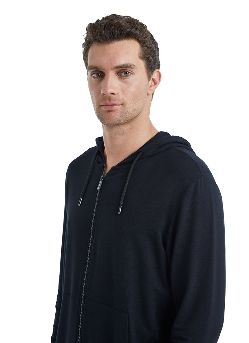 Erkek Sweatshirt 40533 - Siyah - 6