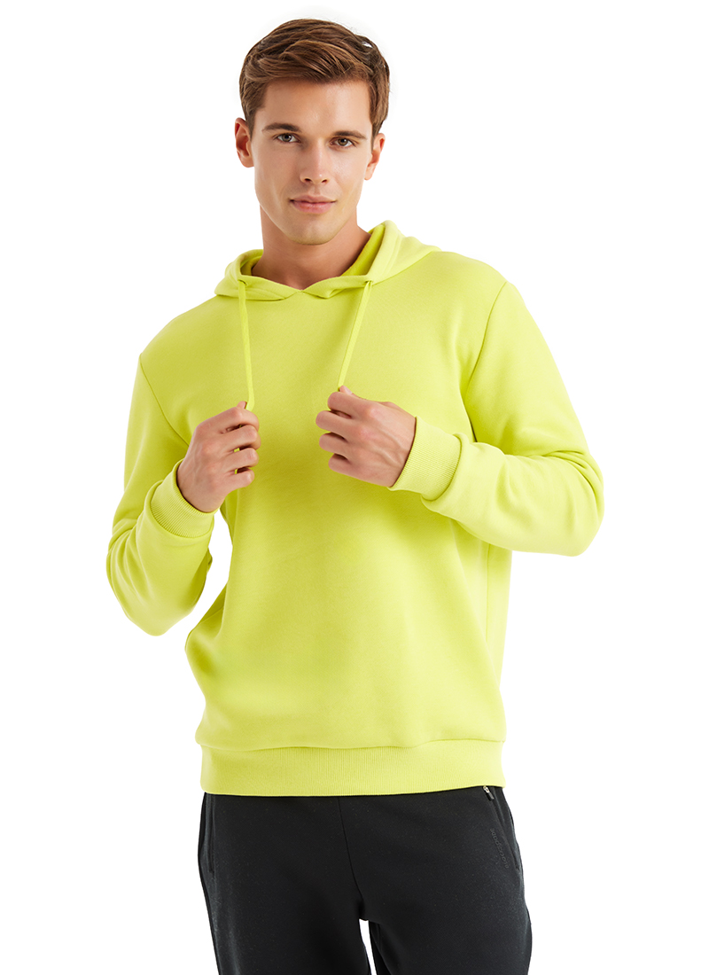 Erkek Sweatshirt 40611 - Yeşil - Blackspade