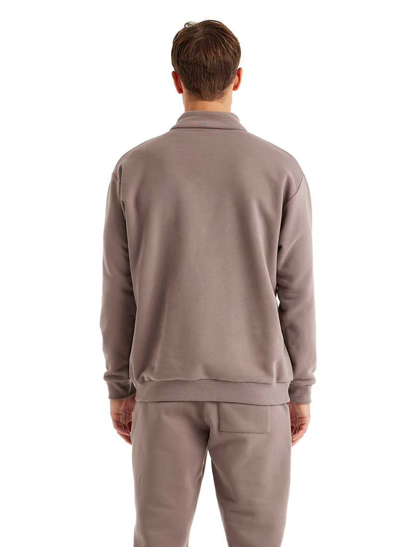 Erkek Sweatshirt 40620 - Vizon - Blackspade (1)