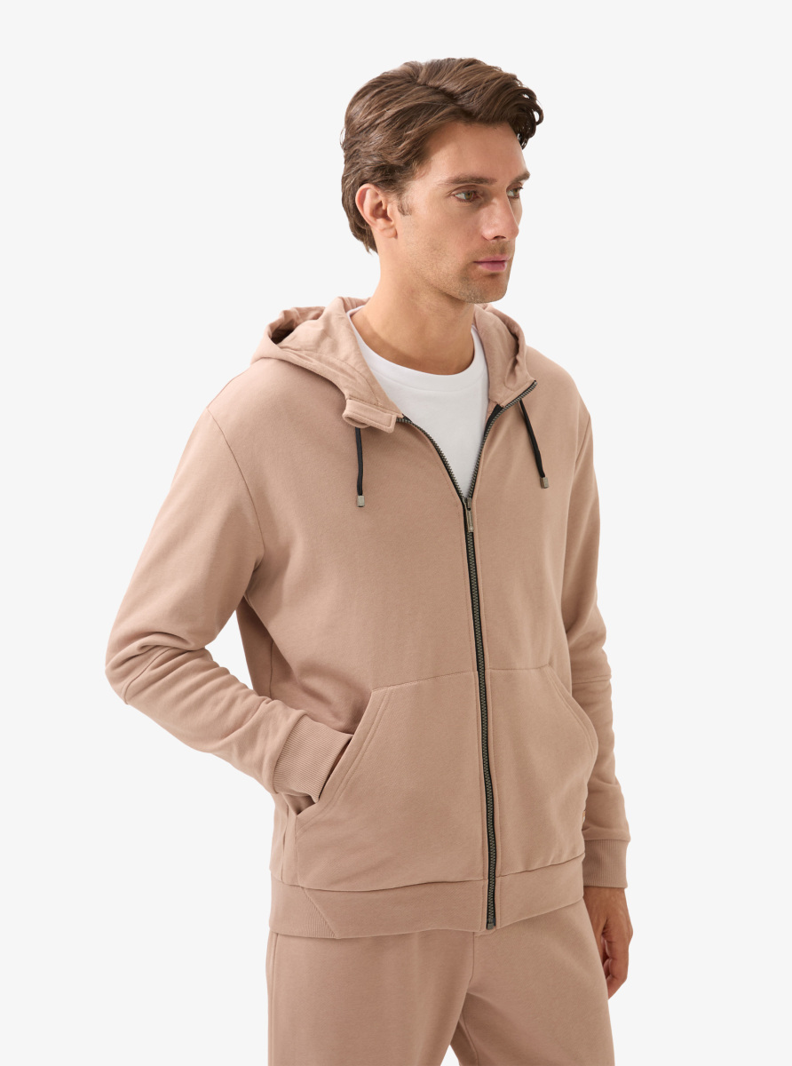 Erkek Sweatshirt 40831 - Kahverengi - 3