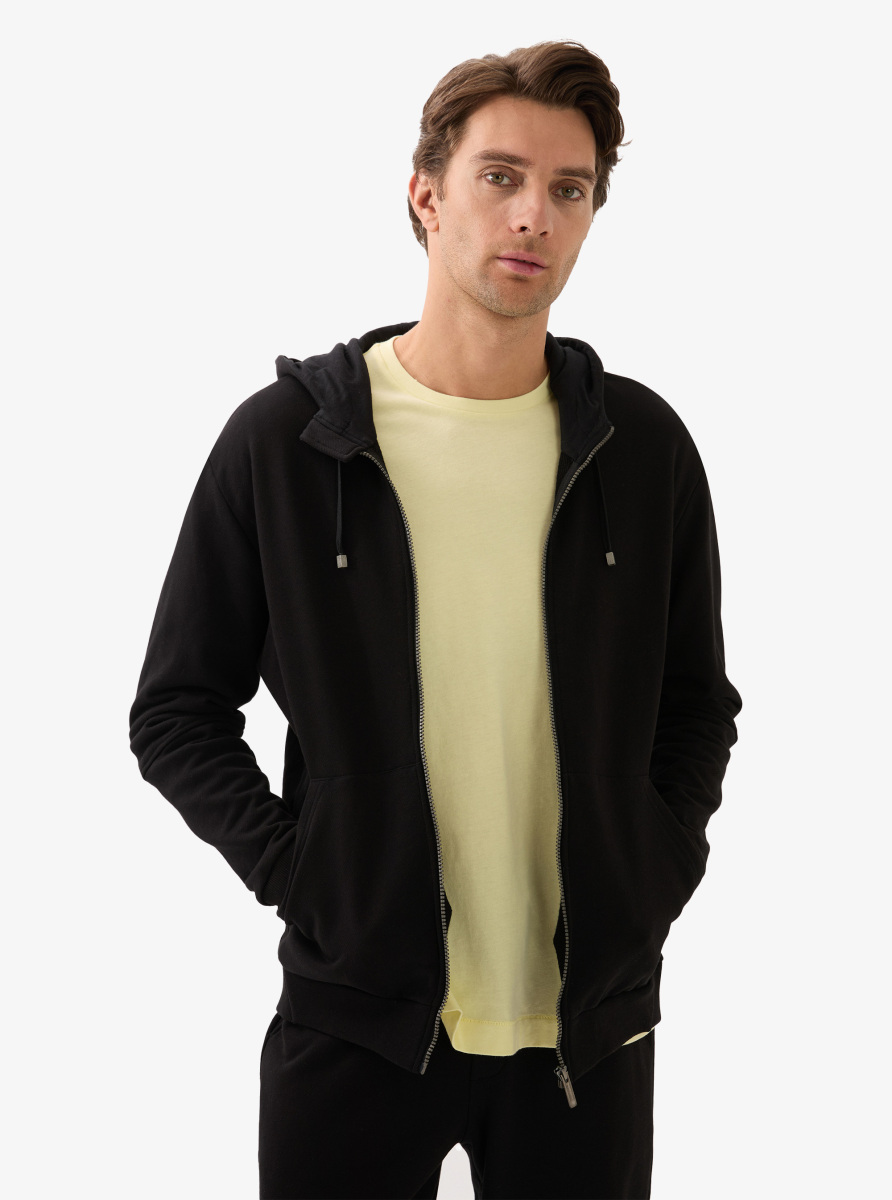 Erkek Sweatshirt 40832 - Siyah - 3