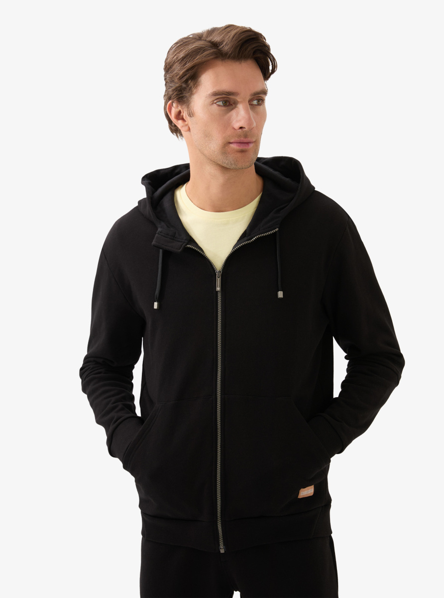 Erkek Sweatshirt 40832 - Siyah - 1