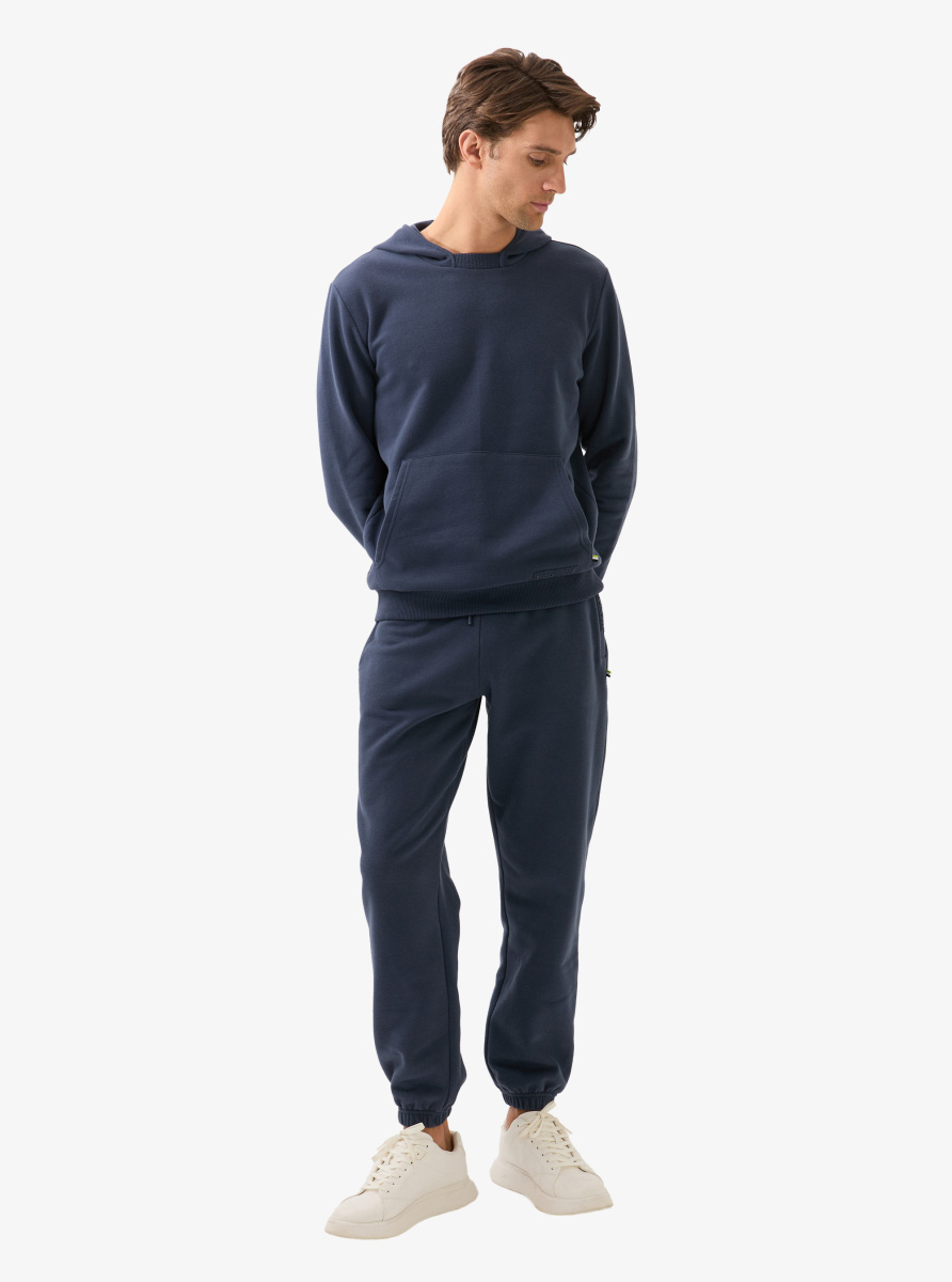 Erkek Sweatshirt 40838 - Lacivert - 6