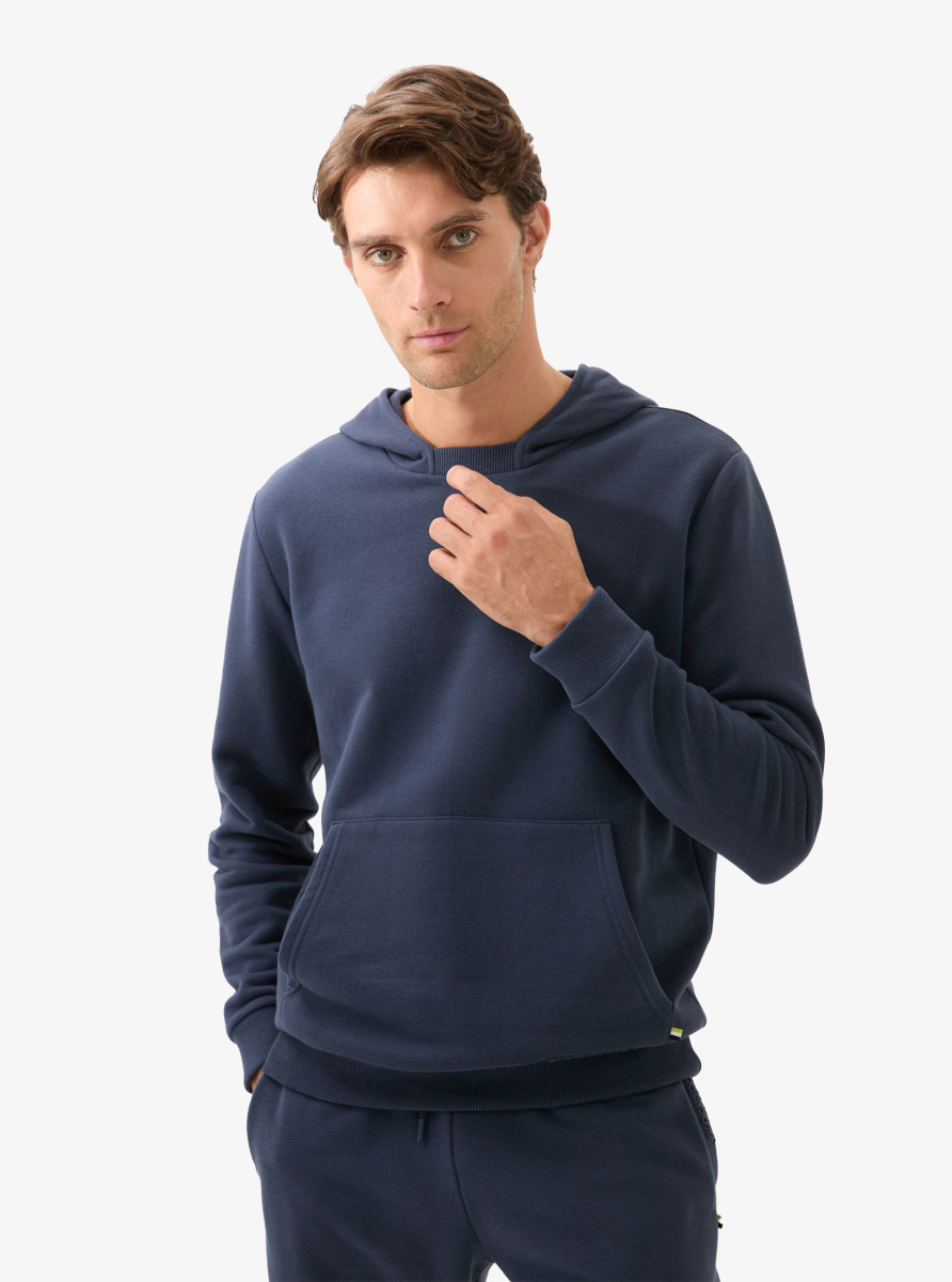 Erkek Sweatshirt 40838 - Lacivert - 1