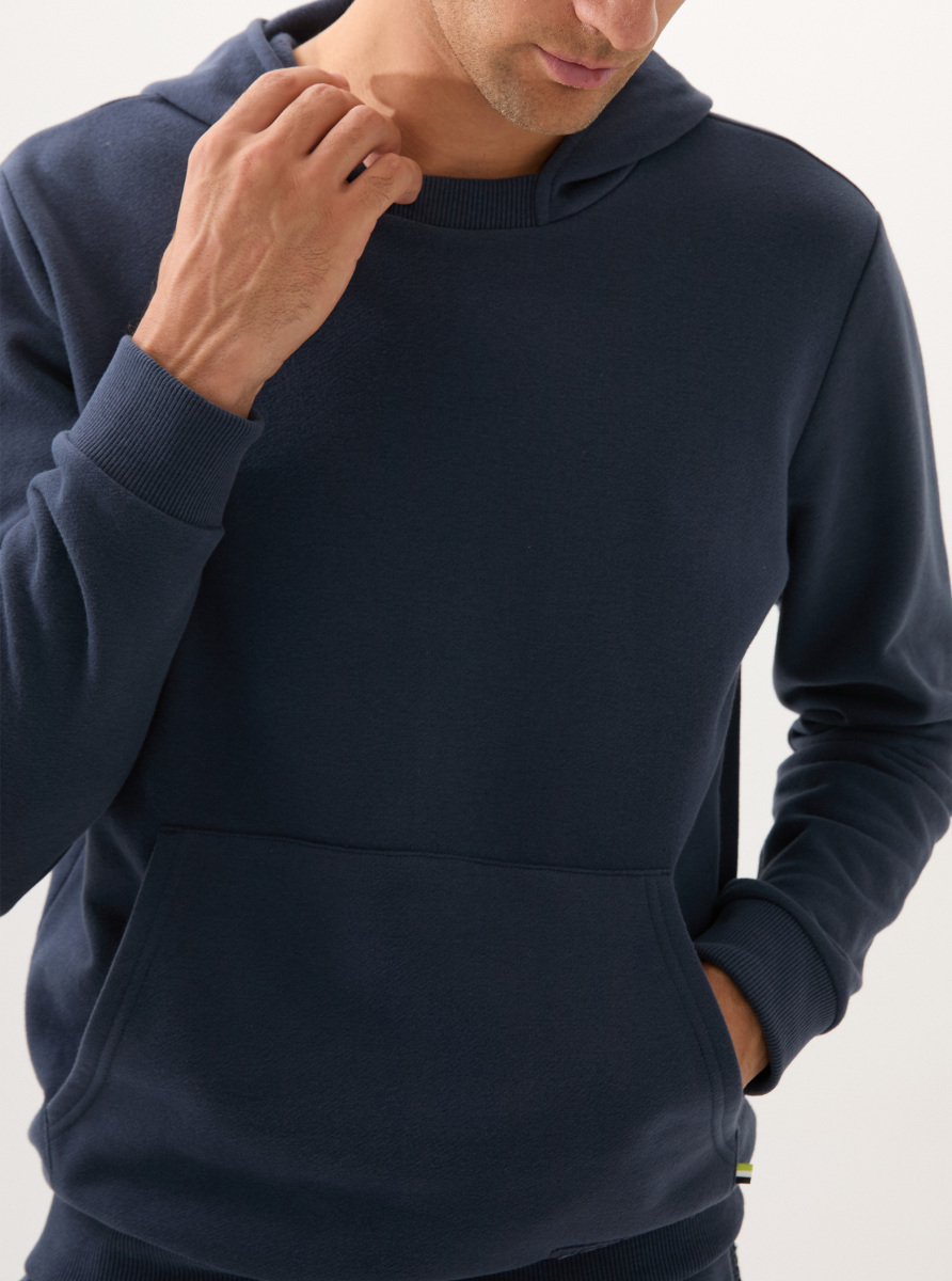 Erkek Sweatshirt 40838 - Lacivert - 3