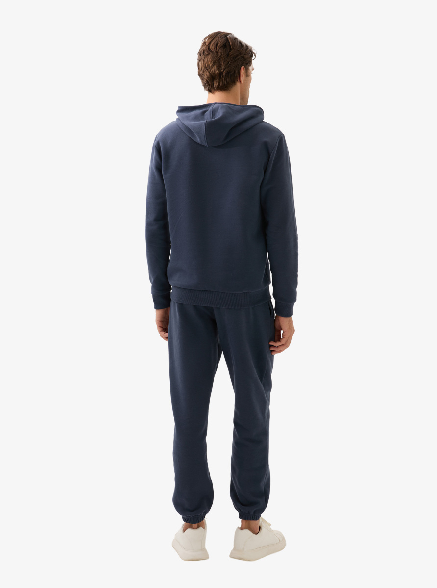 Erkek Sweatshirt 40838 - Lacivert - 8