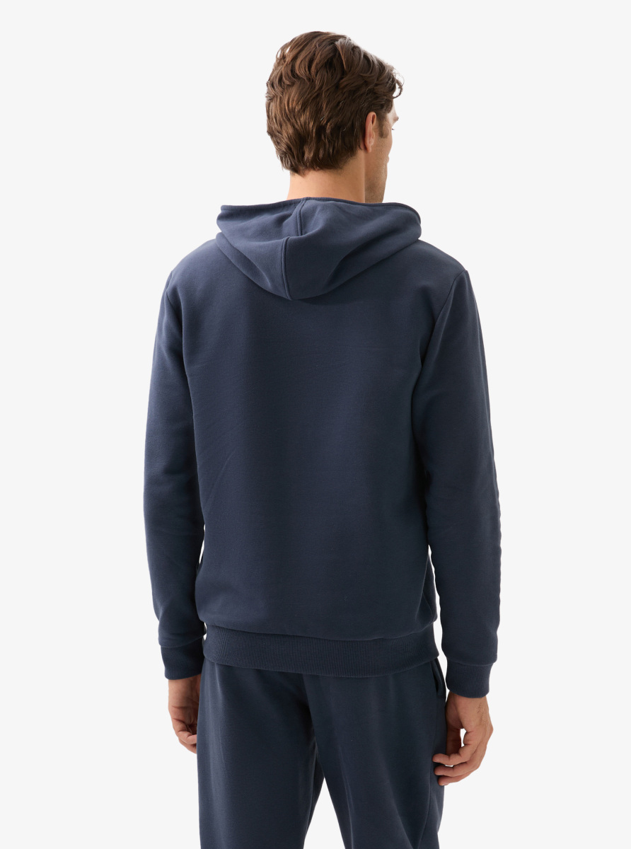 Erkek Sweatshirt 40838 - Lacivert - 2