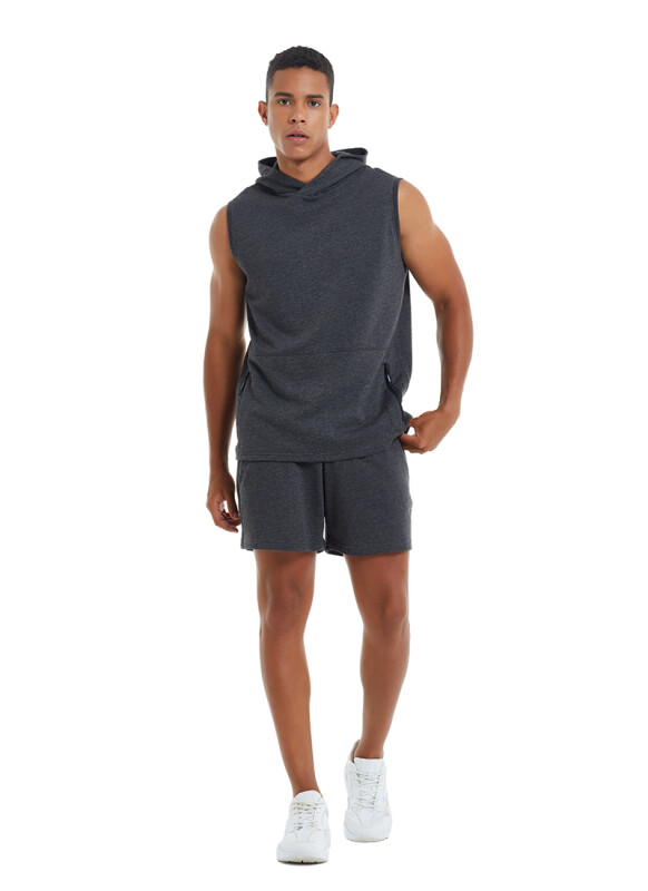 Erkek Sweatshirt 70299 - Siyah - 3