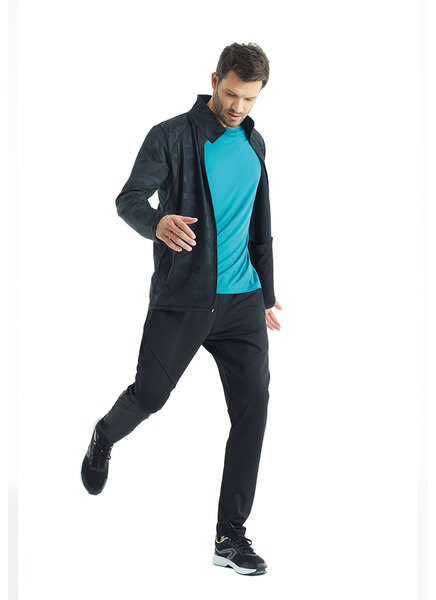 Erkek Sweatshirt 70370 - Siyah - 6