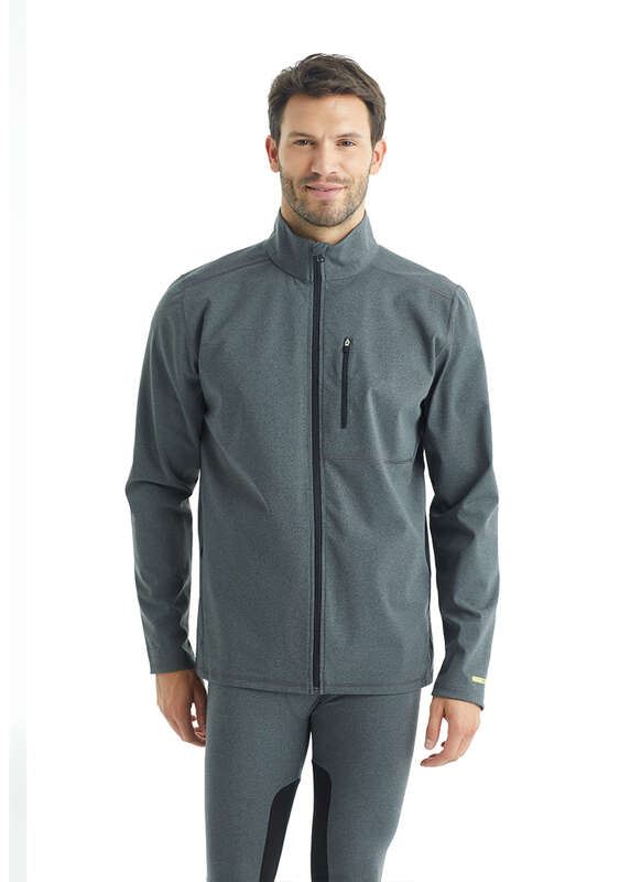 Erkek Sweatshirt 70376 - Antrasit Melanj - 2