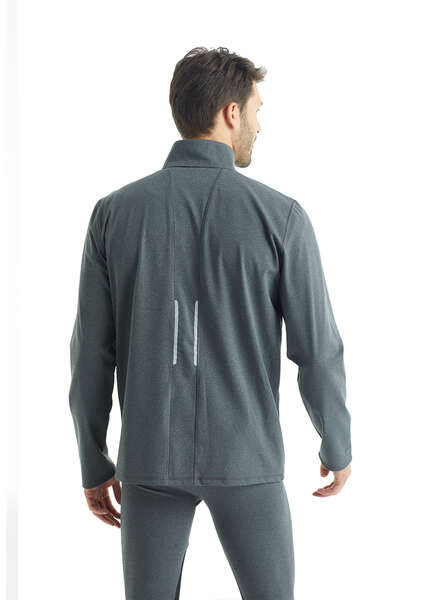 Erkek Sweatshirt 70376 - Antrasit Melanj - 3