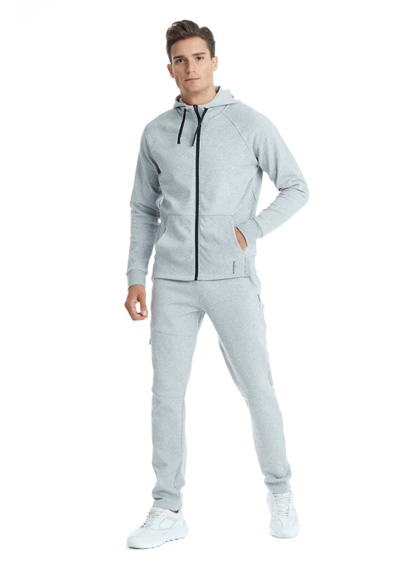 Erkek Sweatshirt 80000 - Gri - 4