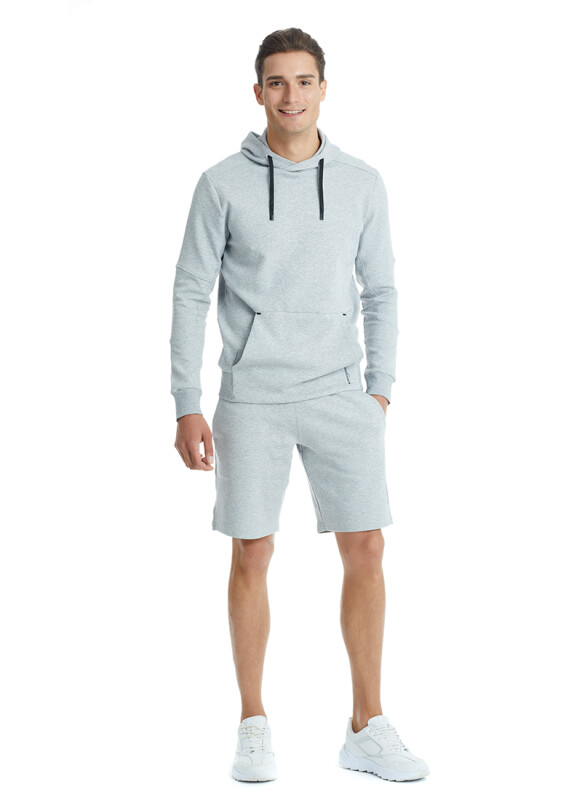 Erkek Sweatshirt 80001 - Gri - 2