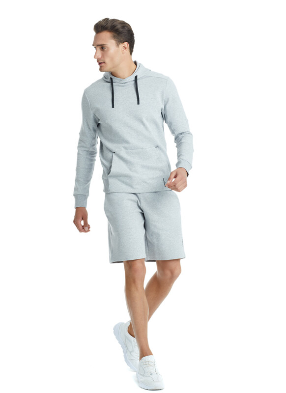 Erkek Sweatshirt 80001 - Gri - 4